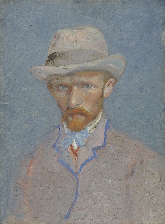 Self-Portrait in a Grey Suit